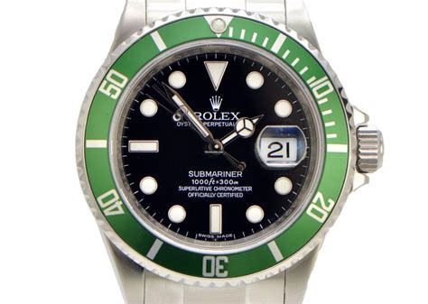 rolex submariner green face black bezel|Rolex green bezel 50th anniversary.